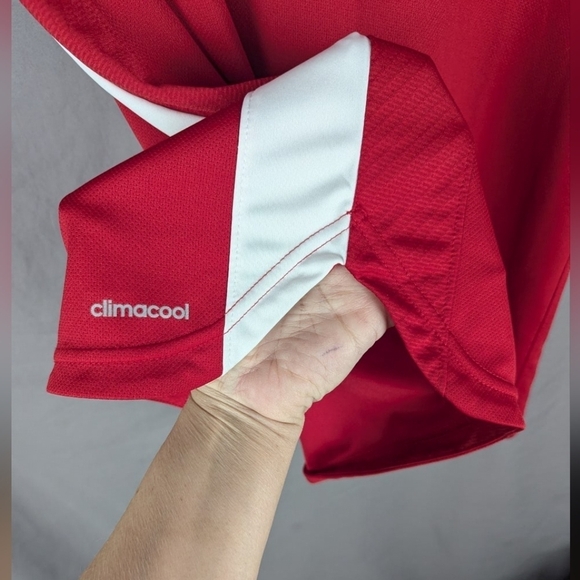 Adidas Nebraska Huskers campus recreation size large NWT polo - Picture 11 of 14